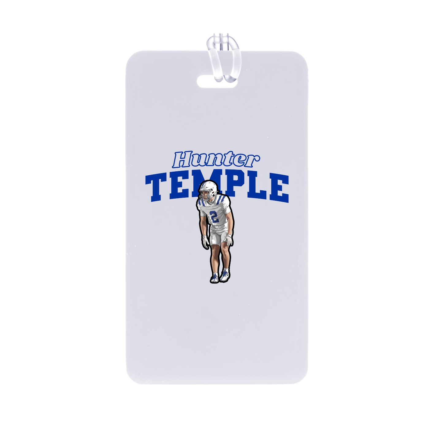 Bag Tag — Name Arch in Classic