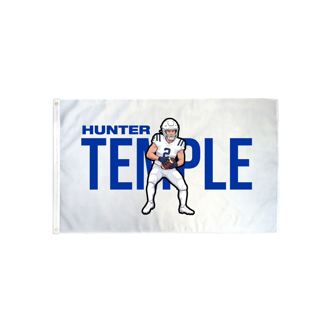 3x5 Flag — Player Name in Classic