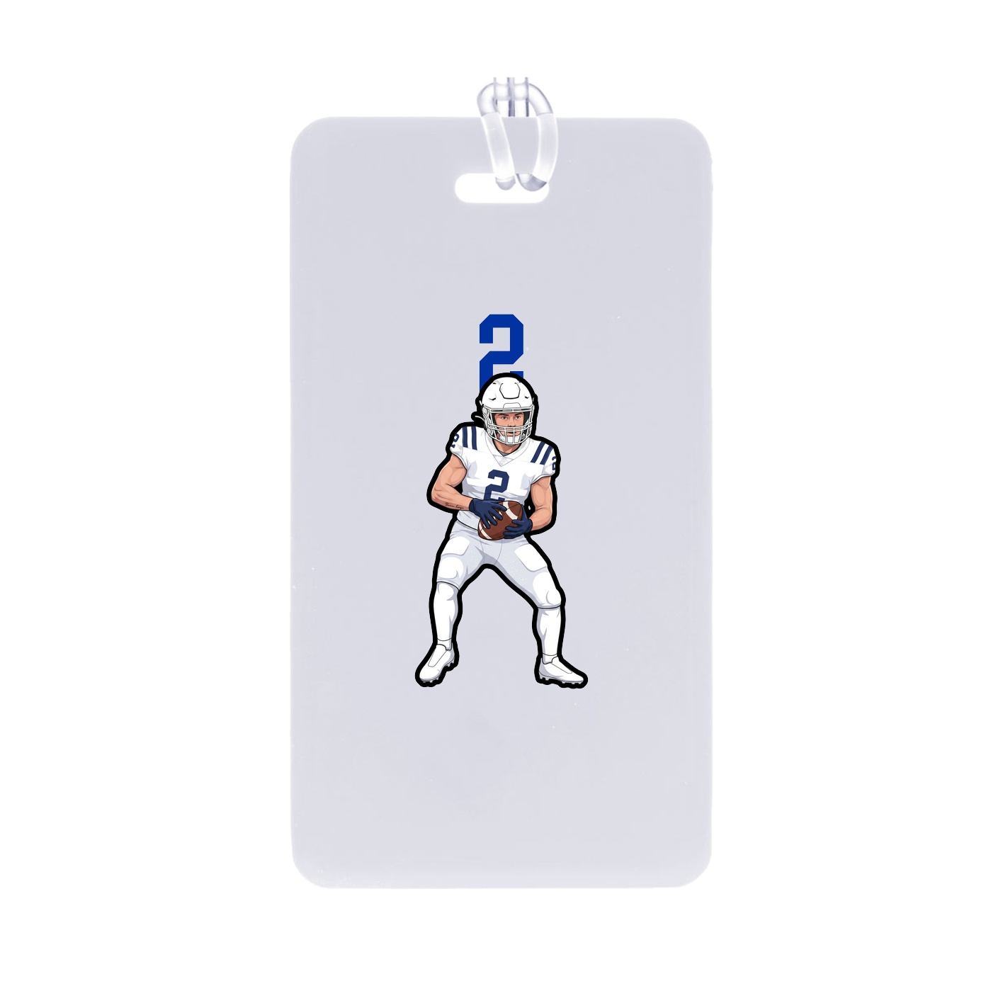 Bag Tag — Number Top in Classic