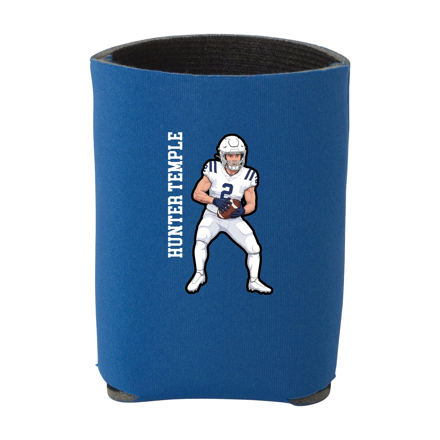 Can Holder — Name Vertical in Royal
