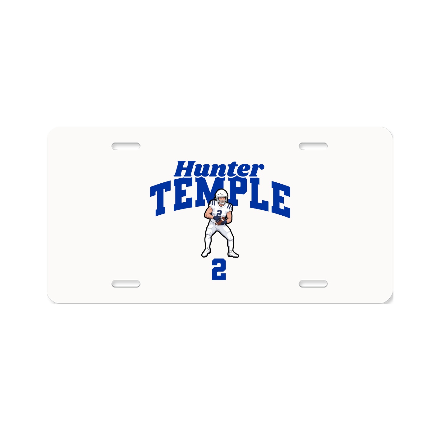 License Plate — Signature Arch in Classic