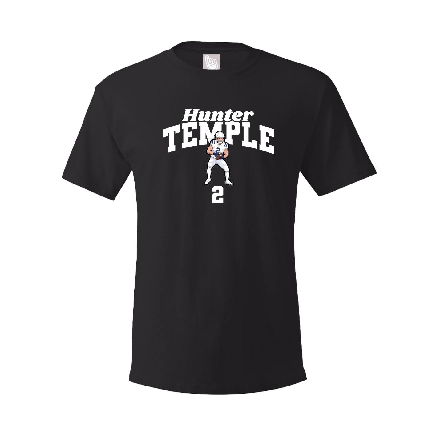 Youth Tee — Signature Arch in Black