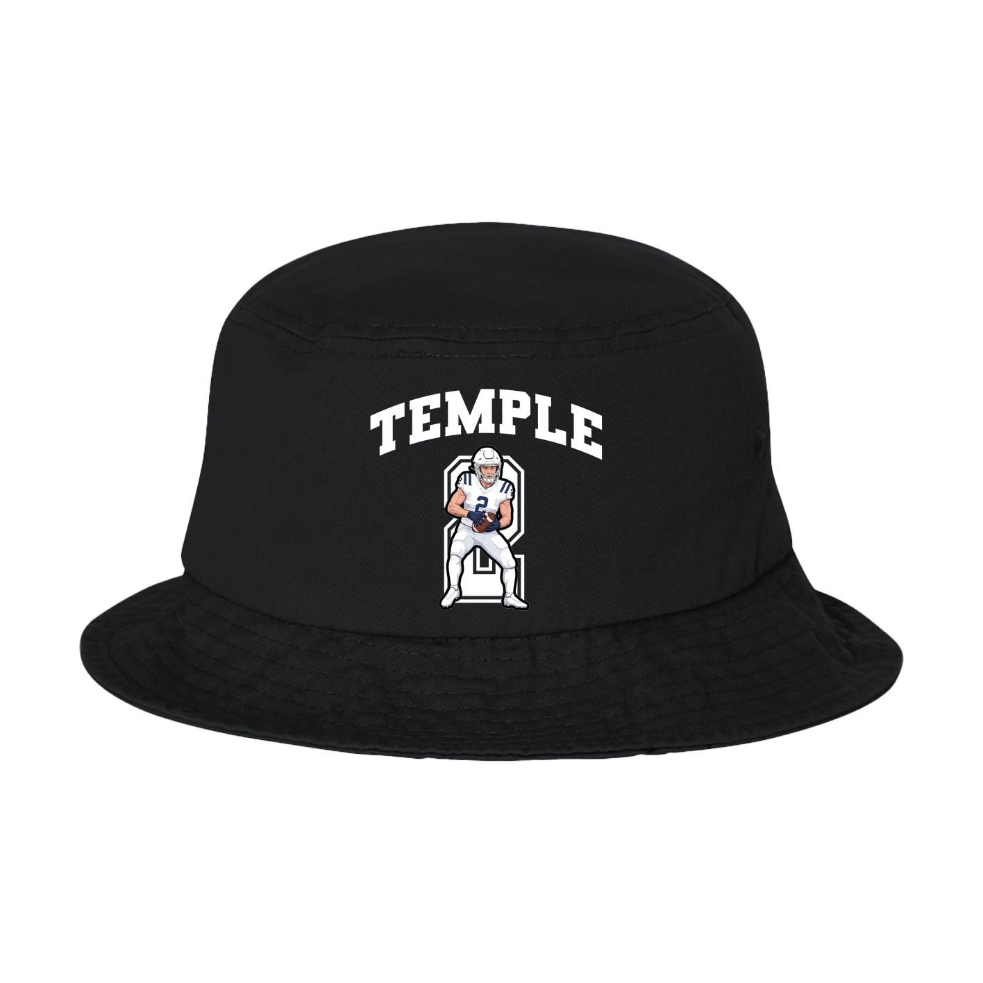Bucket Cap — Number in Black