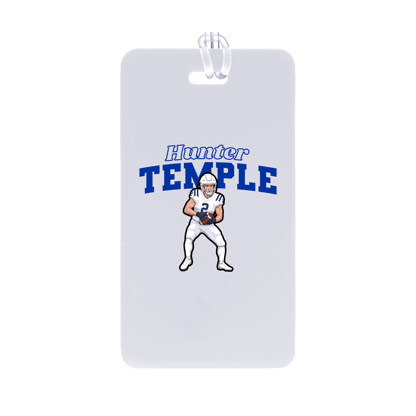 Bag Tag — Name Arch in Classic