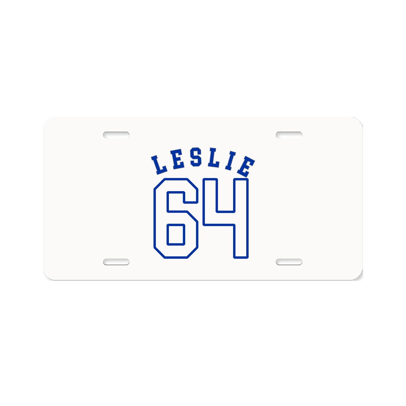 License Plate — Shirsey Arch in Classic