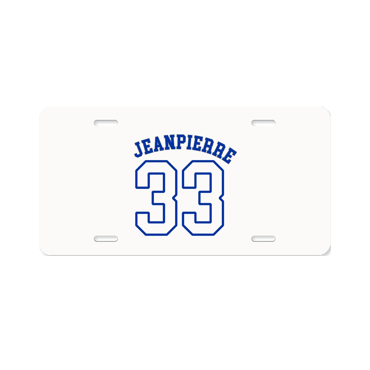 License Plate — Shirsey Arch in Classic