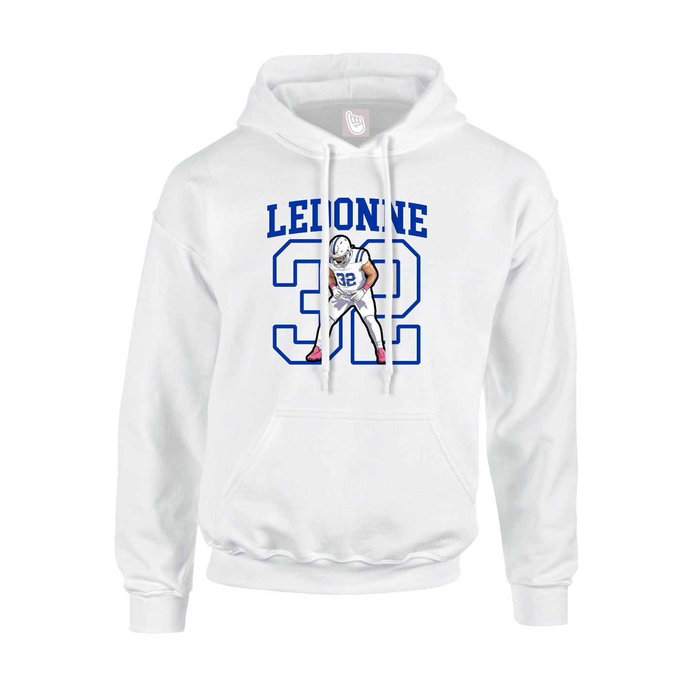 Hoodie — Shirsey in White