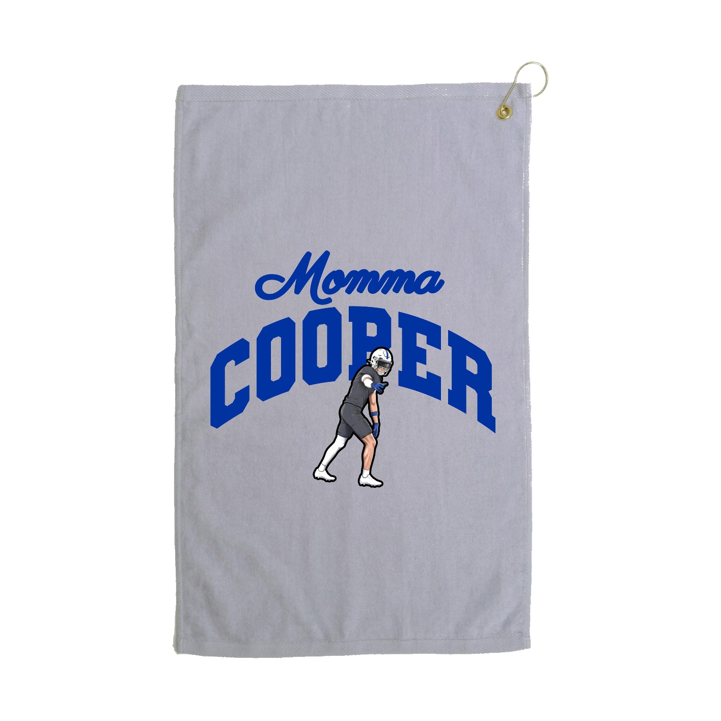 Golf Towel — Mothers Day Arch in Grey