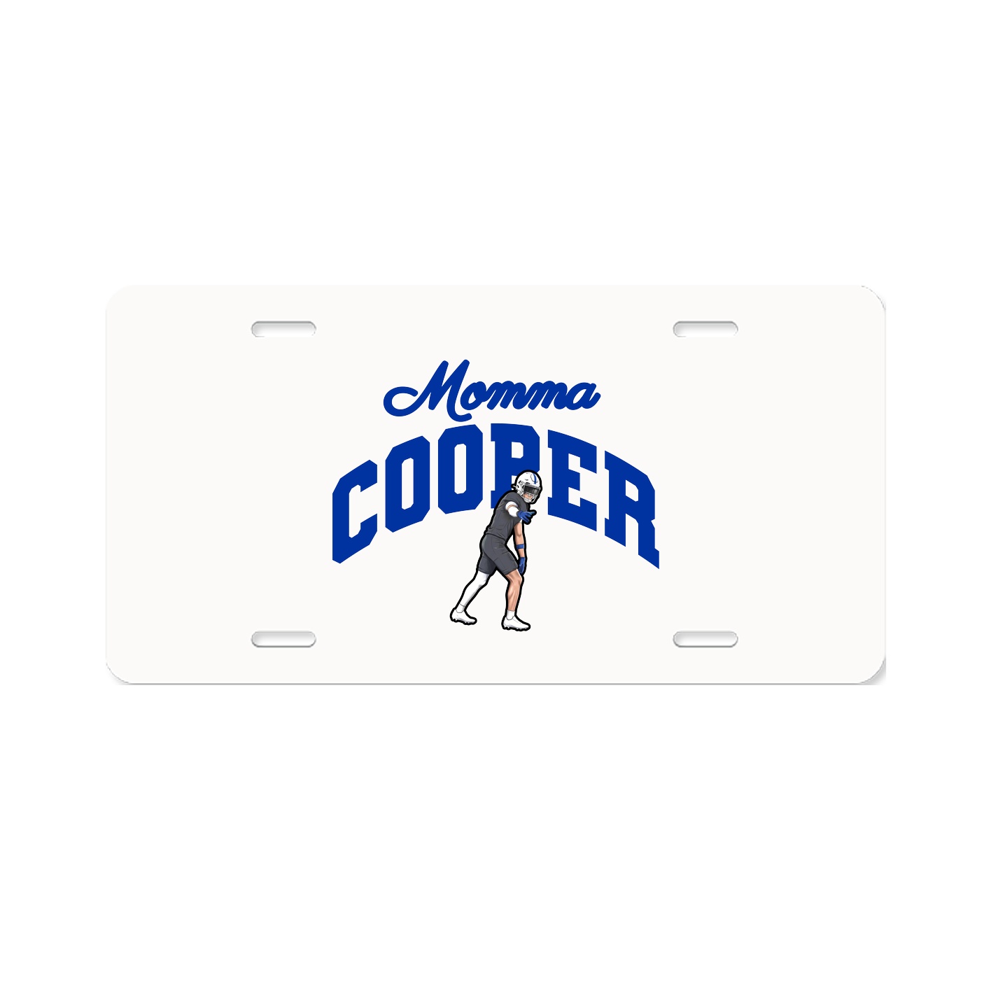 License Plate — Mothers Day Arch in Classic