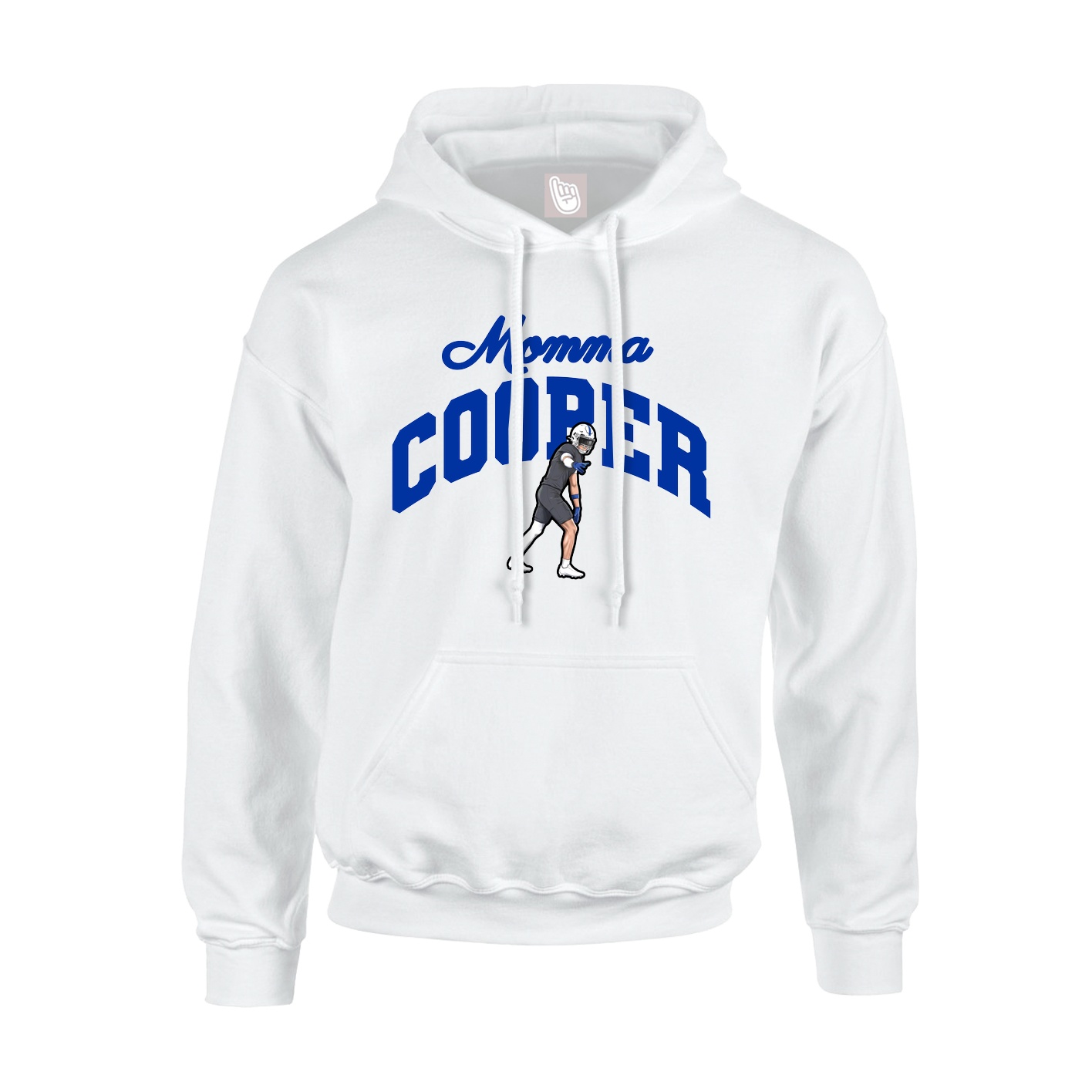 Youth Hoodie — Mothers Day Arch in White