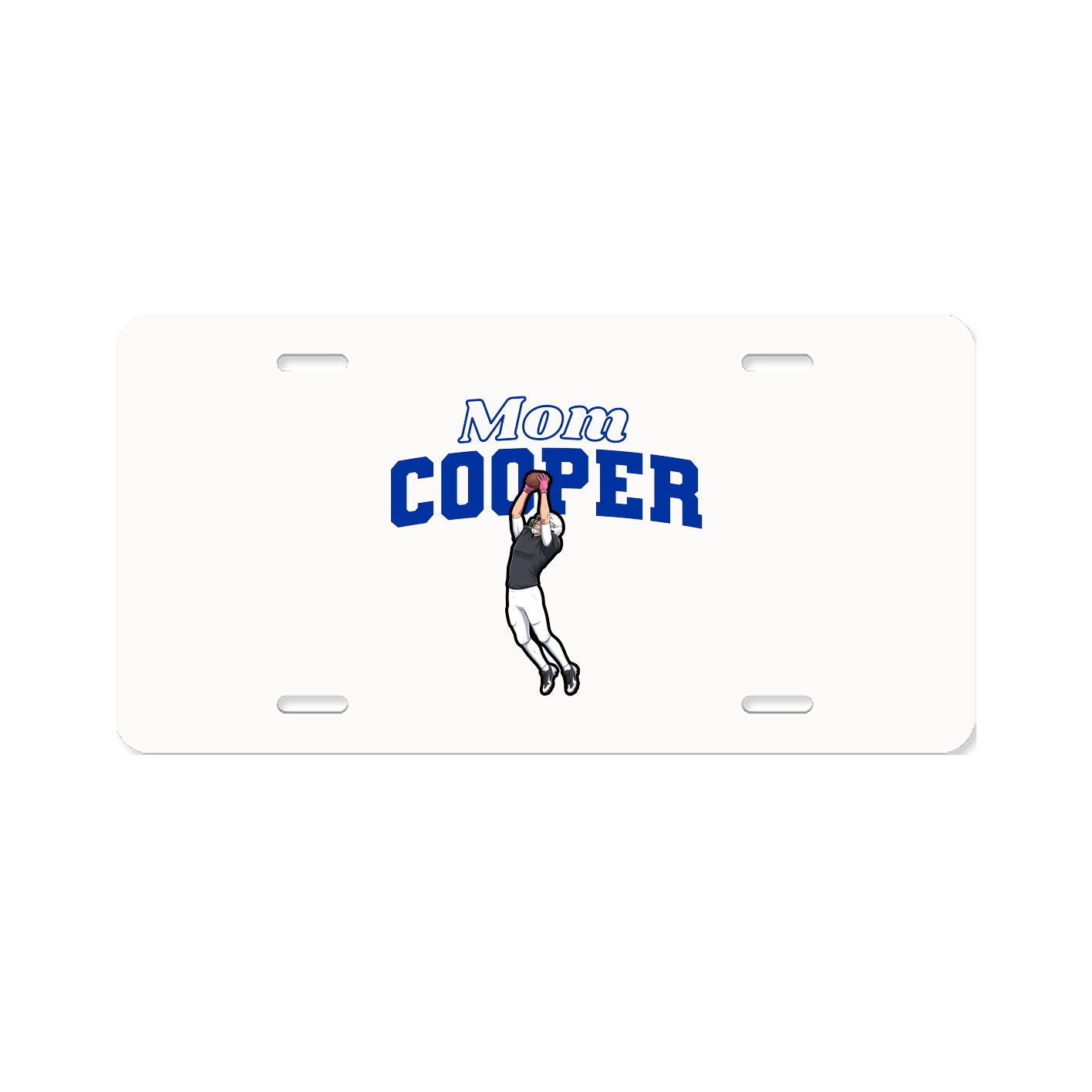 License Plate — Mothers Day Block in Classic