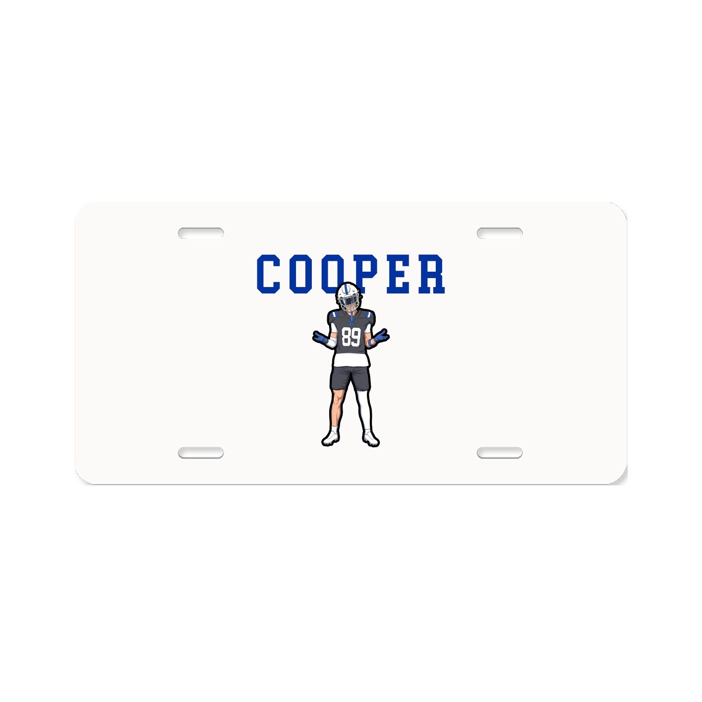 License Plate — Shirsey in Classic