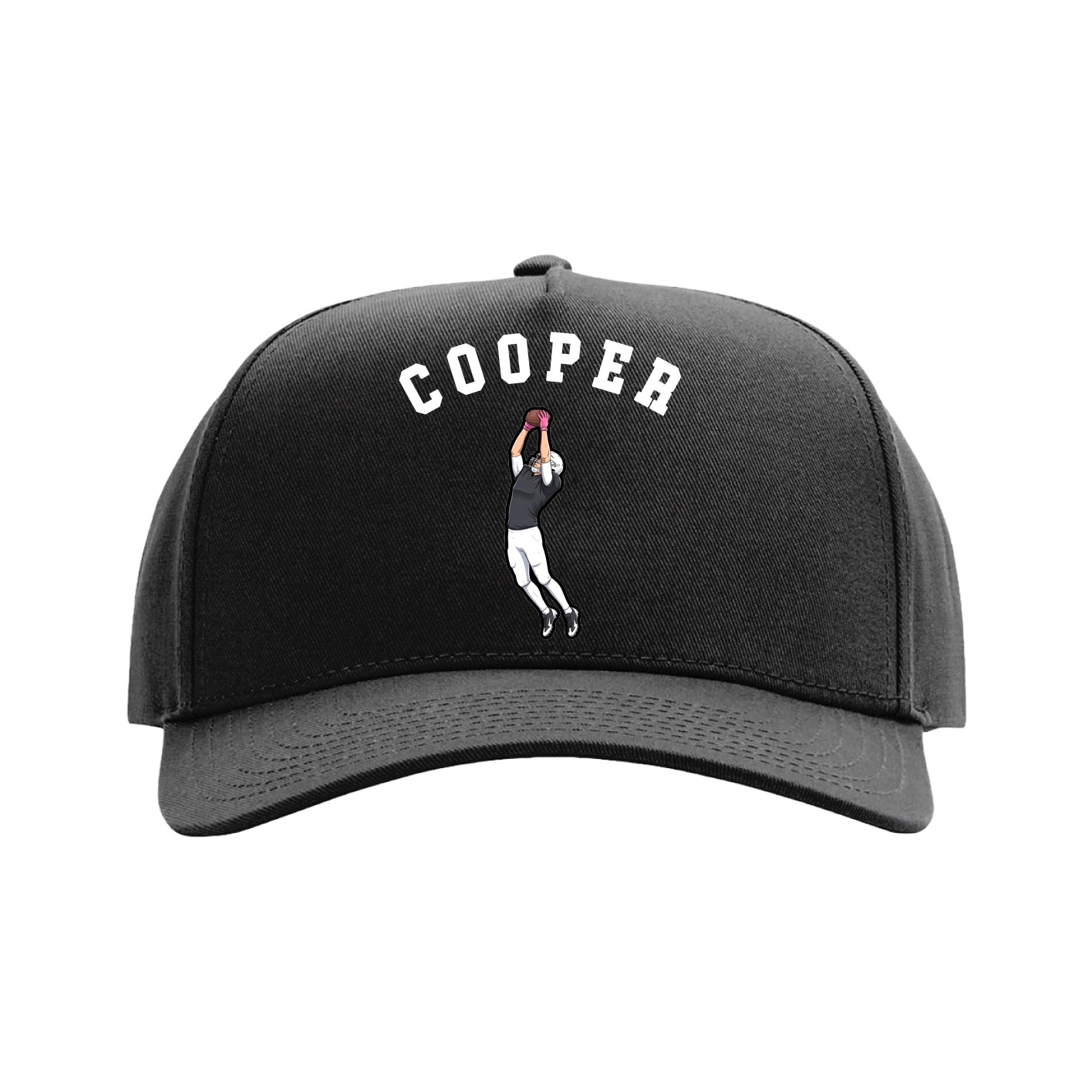 Full Fabric Five-Panel Champ Cap