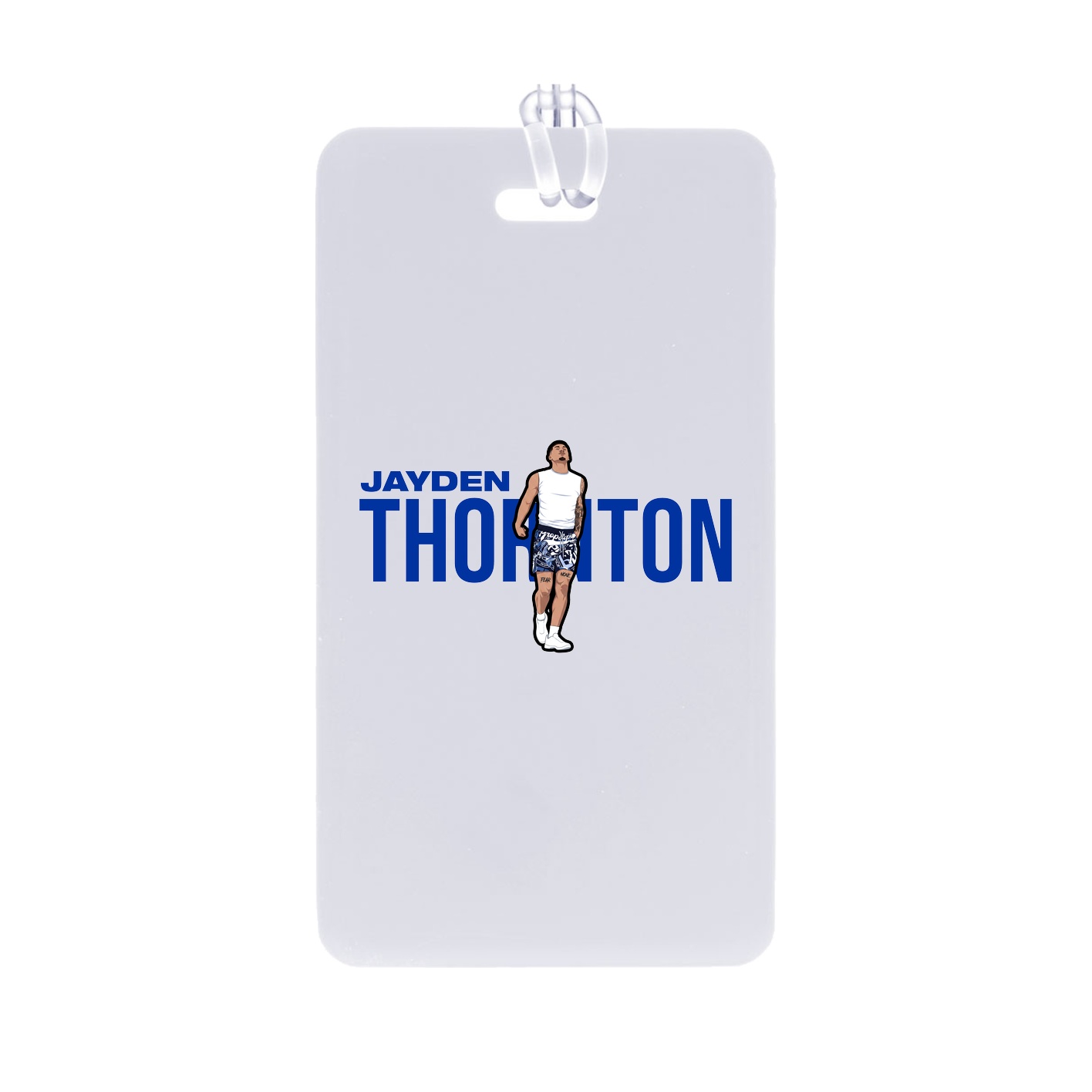 Bag Tag — Player Name in Classic