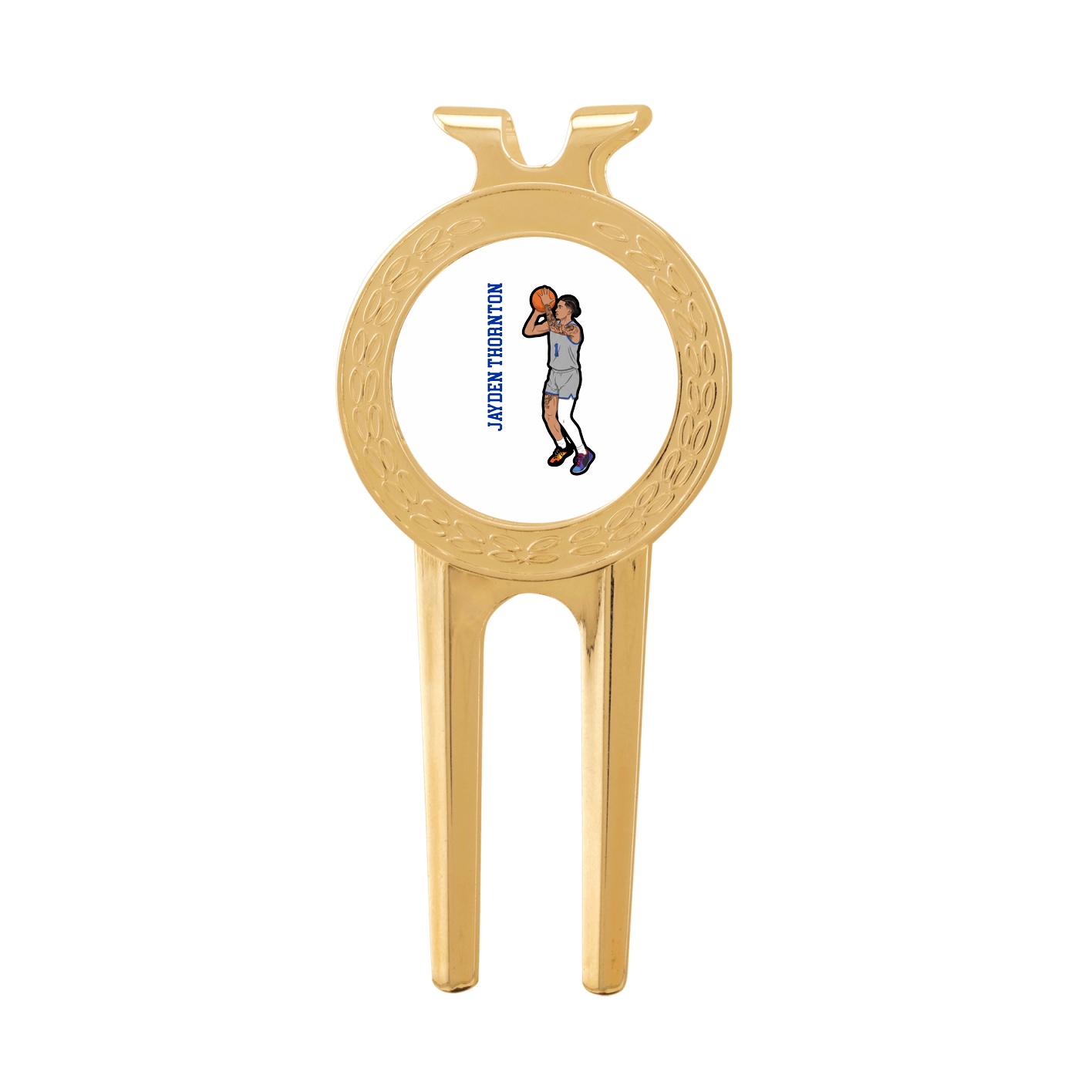 Divot Tool with Ball Marker — Name Vertical in Classic