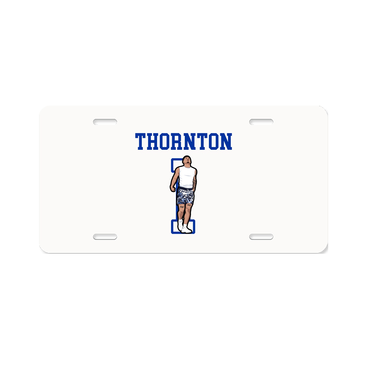 License Plate — Shirsey in Classic