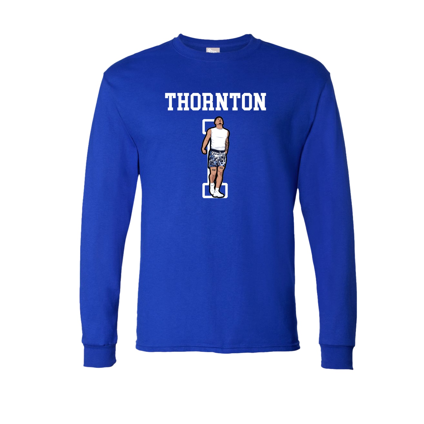 Long Sleeve Tee — Shirsey in Royal