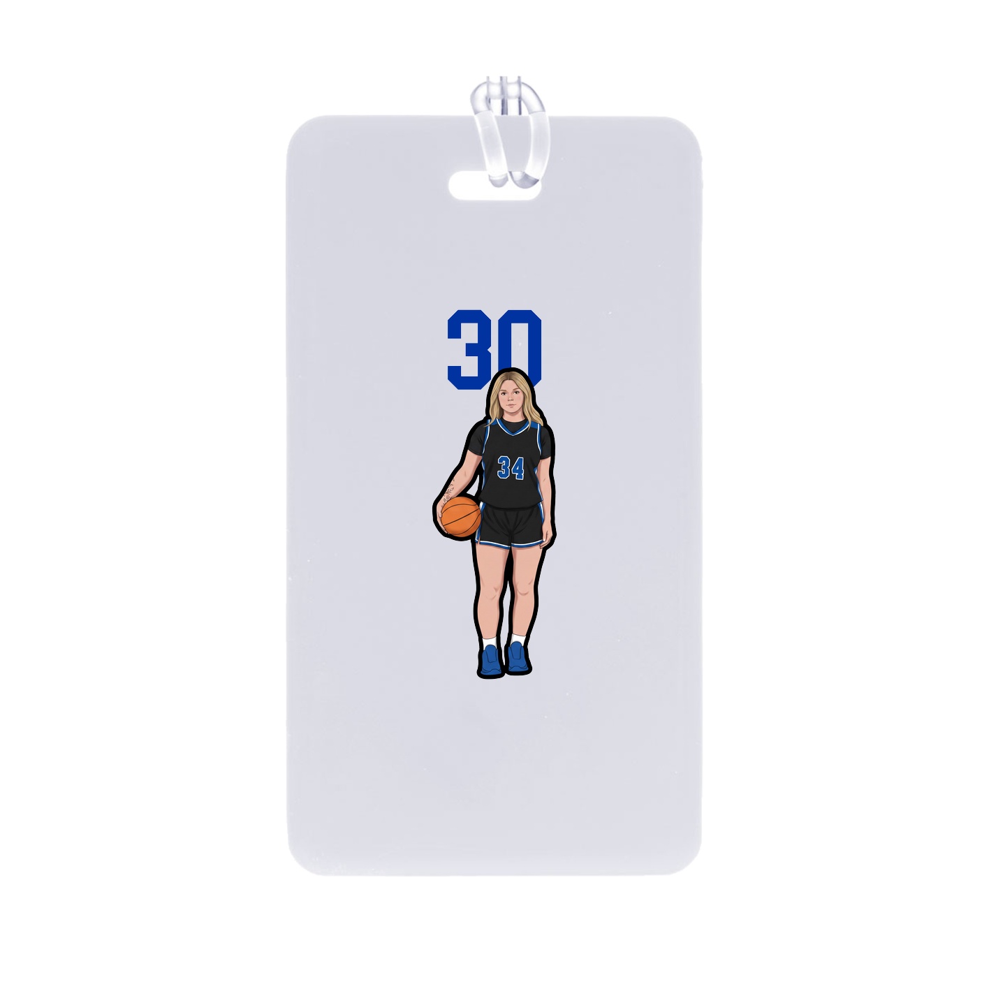 Bag Tag — Number Top in Classic