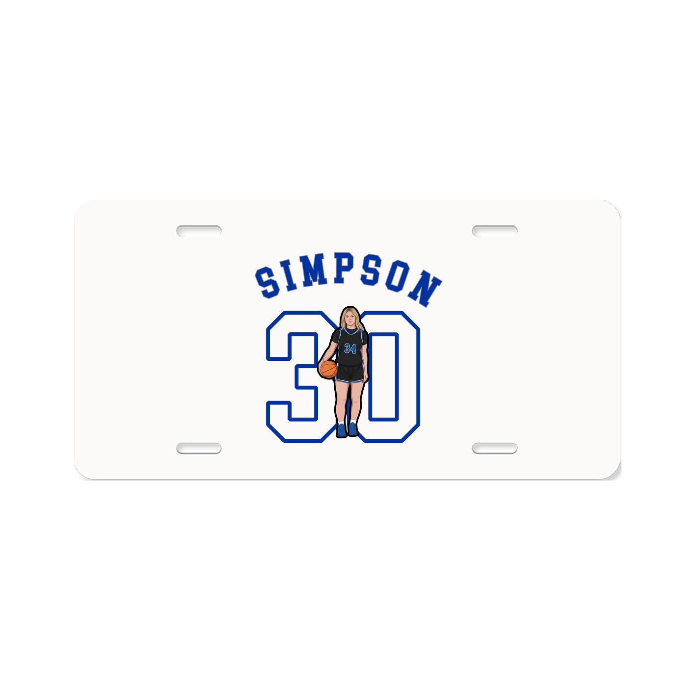 License Plate — Shirsey Arch in Classic