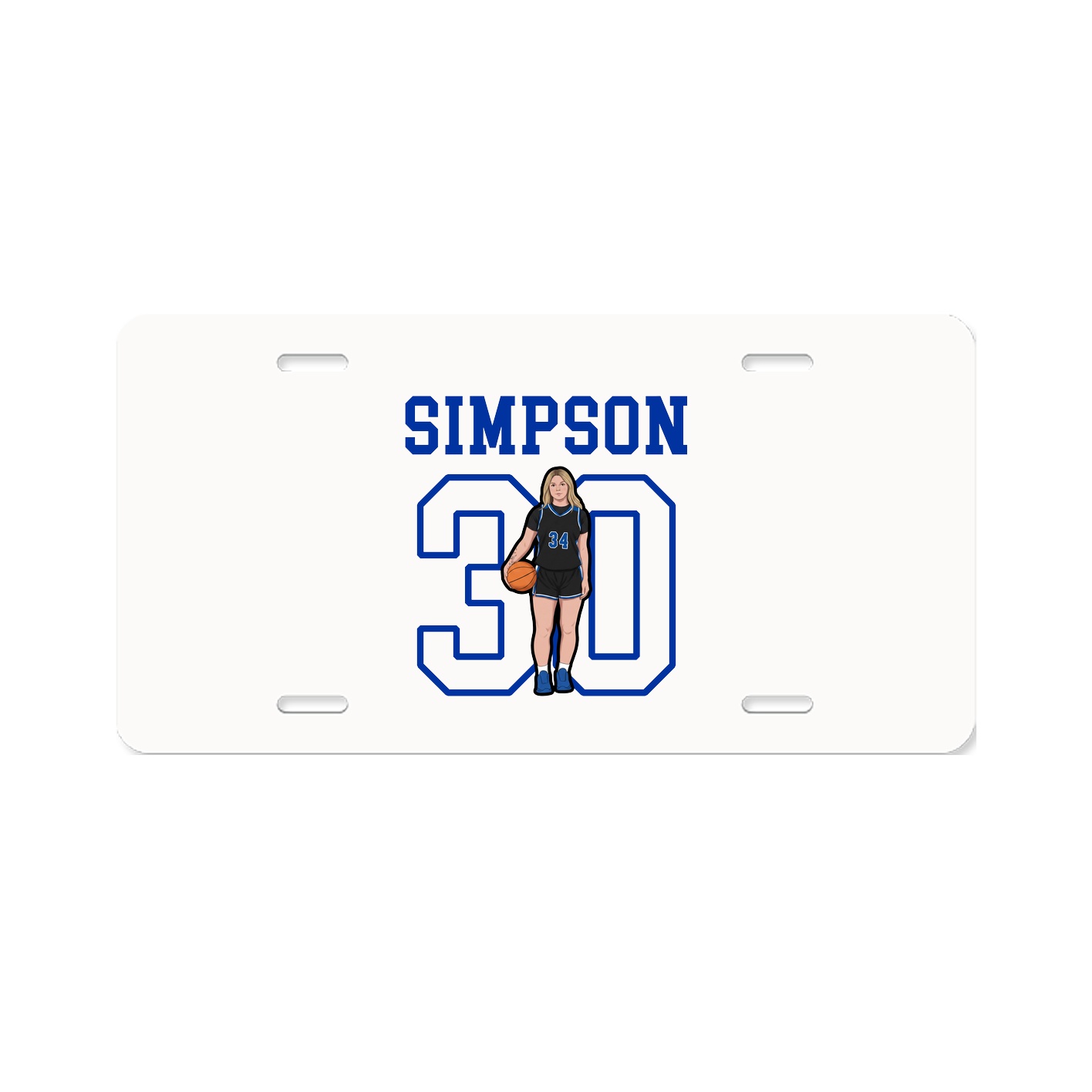 License Plate — Shirsey in Classic
