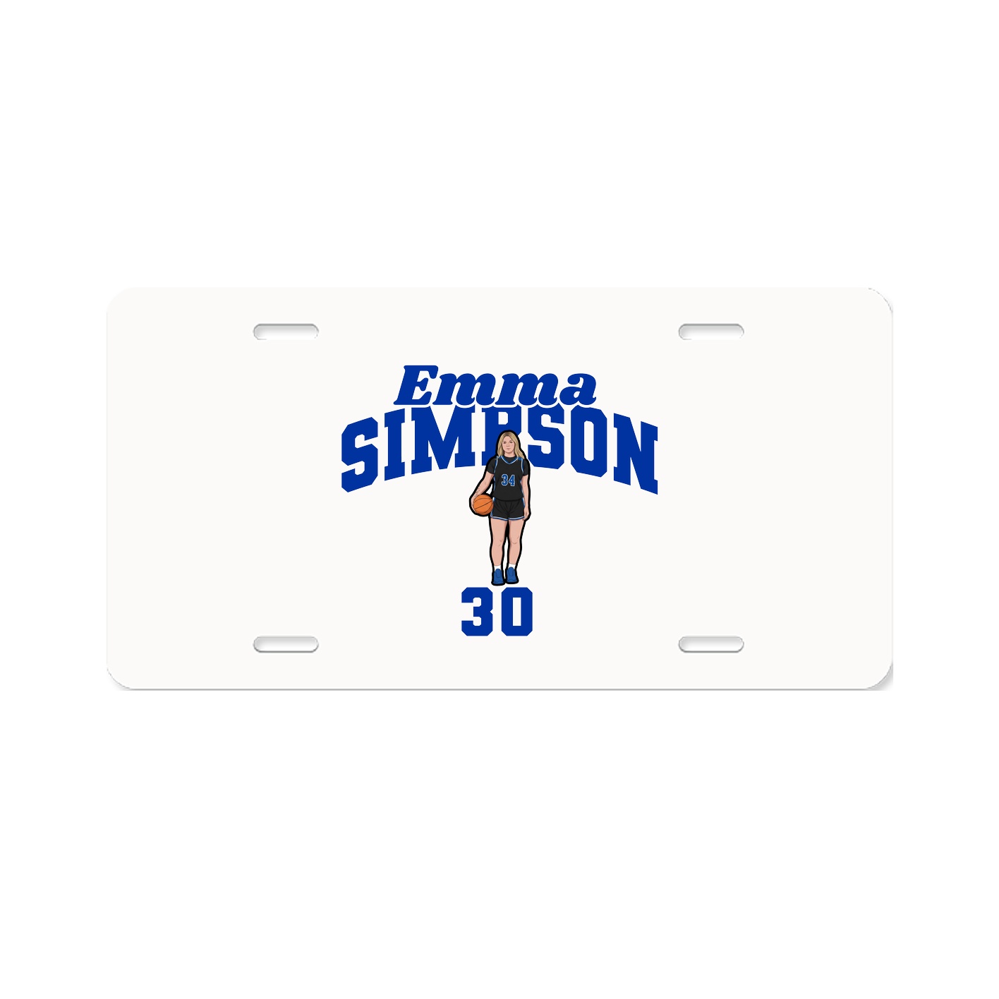 License Plate — Signature Arch in Classic