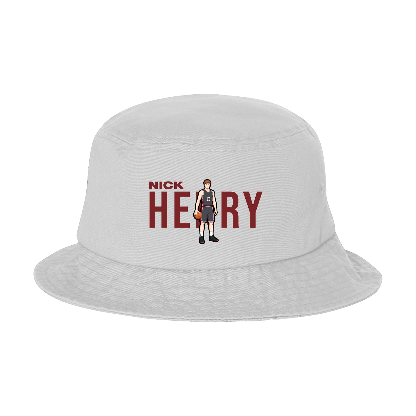 Bucket Cap — Player Name in White