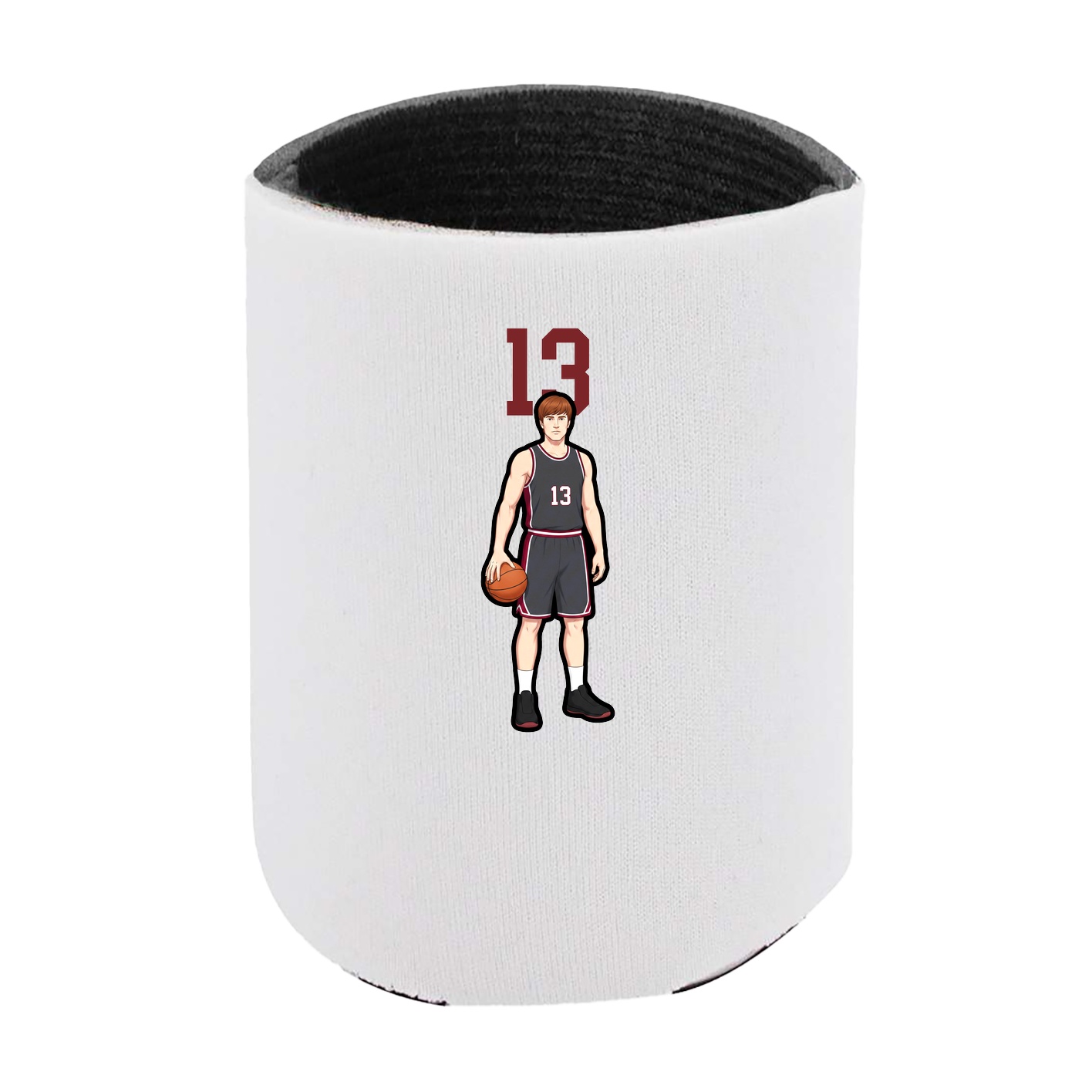 Can Holder — Number Top in White