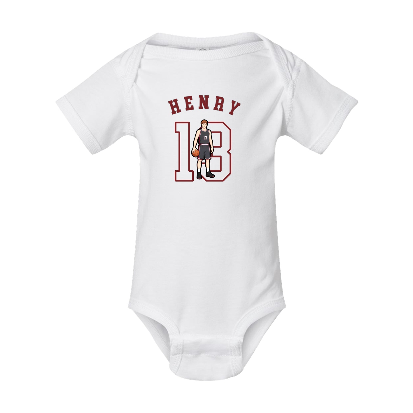 Baby Onesie — Shirsey Arch in White