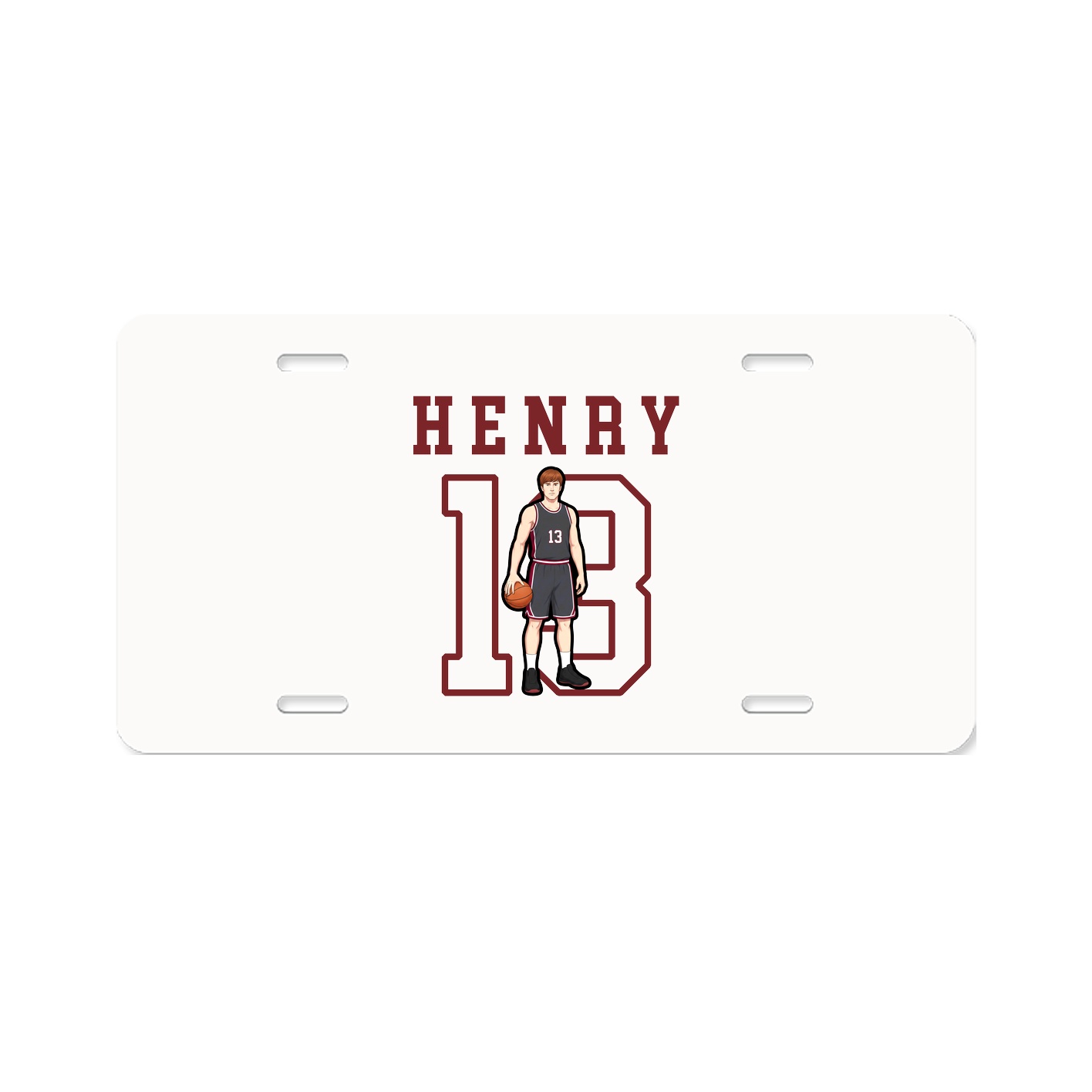 License Plate — Shirsey in Classic