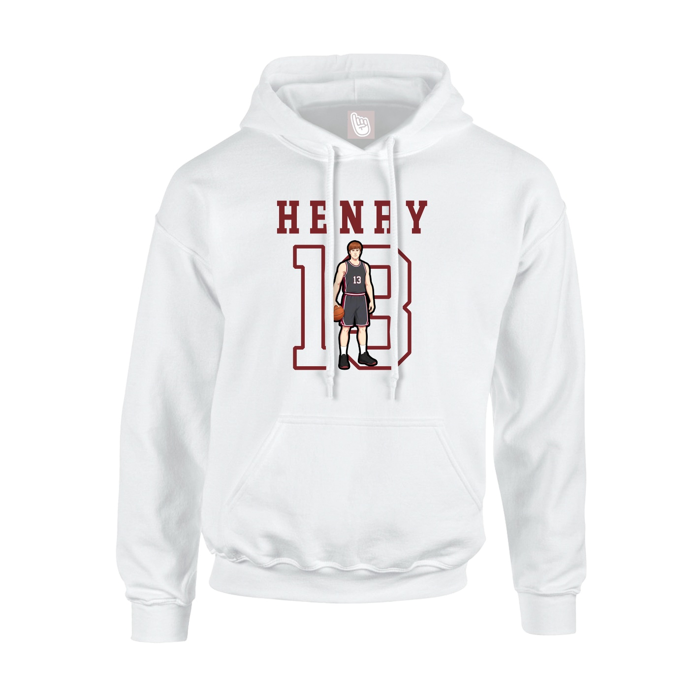 Youth Hoodie — Shirsey in White