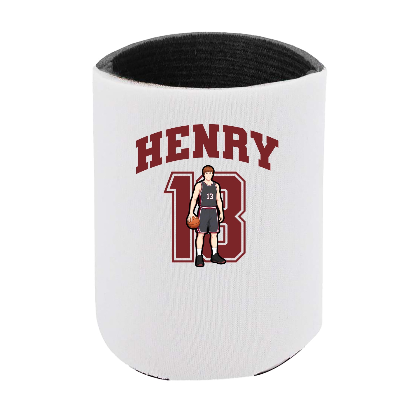 Can Holder — Number in White