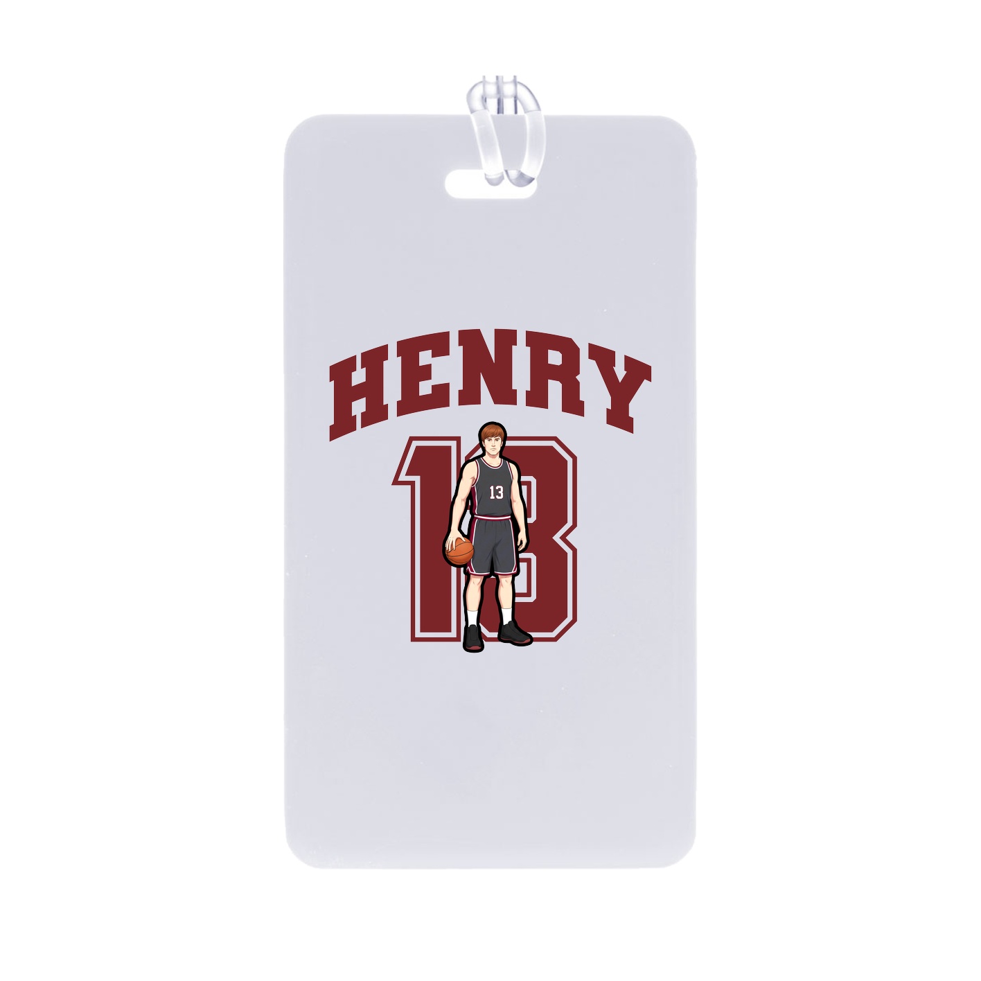 Bag Tag — Number in Classic