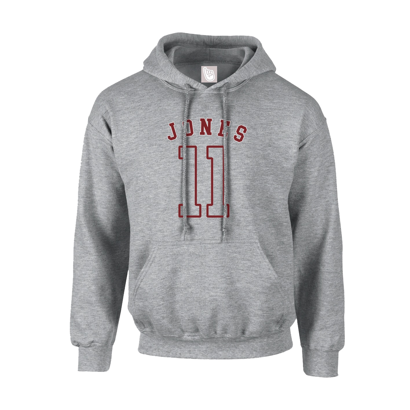 Youth Hoodie — Shirsey Arch in Grey