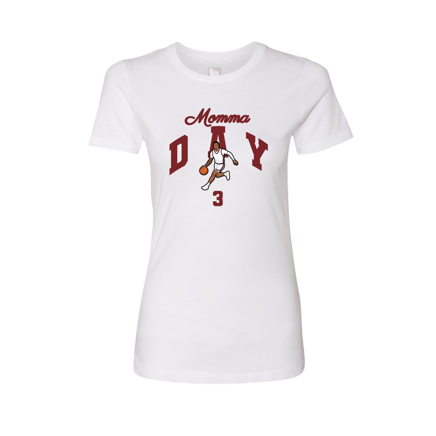 Womens Tee — Mothers Day Arch in White