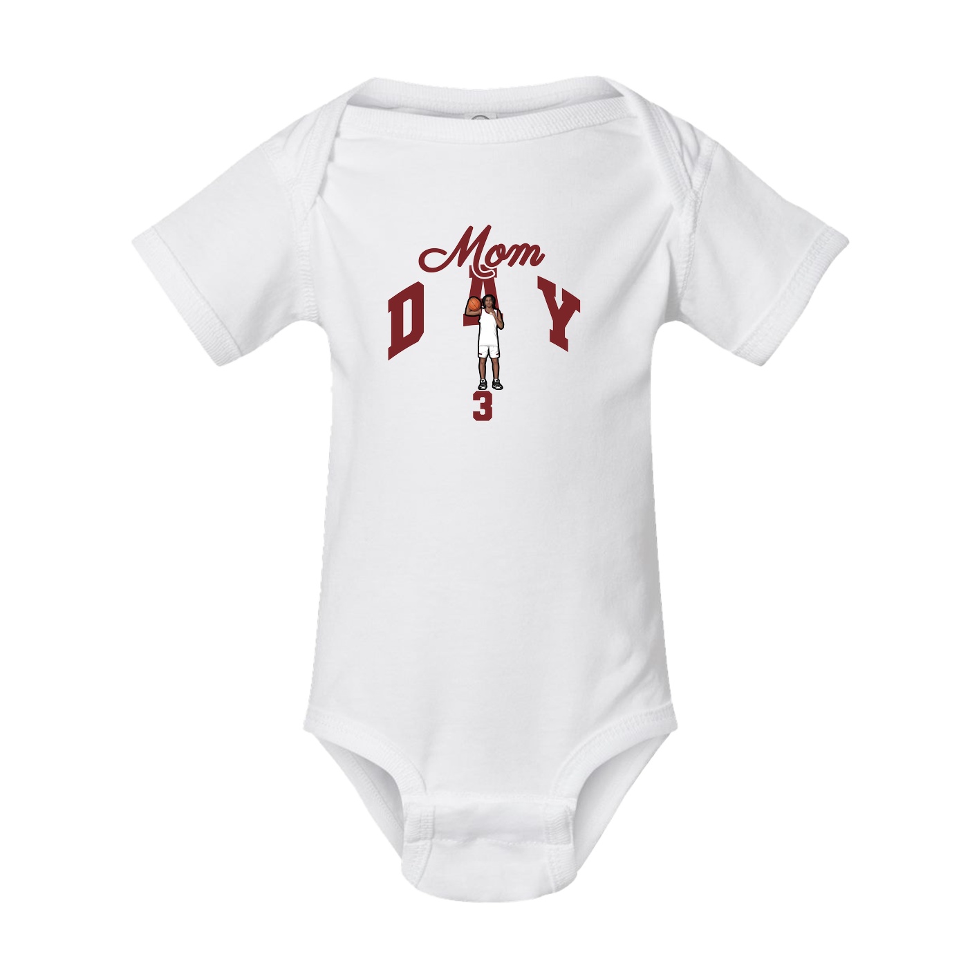 Baby Onesie — Mothers Day Arch in White
