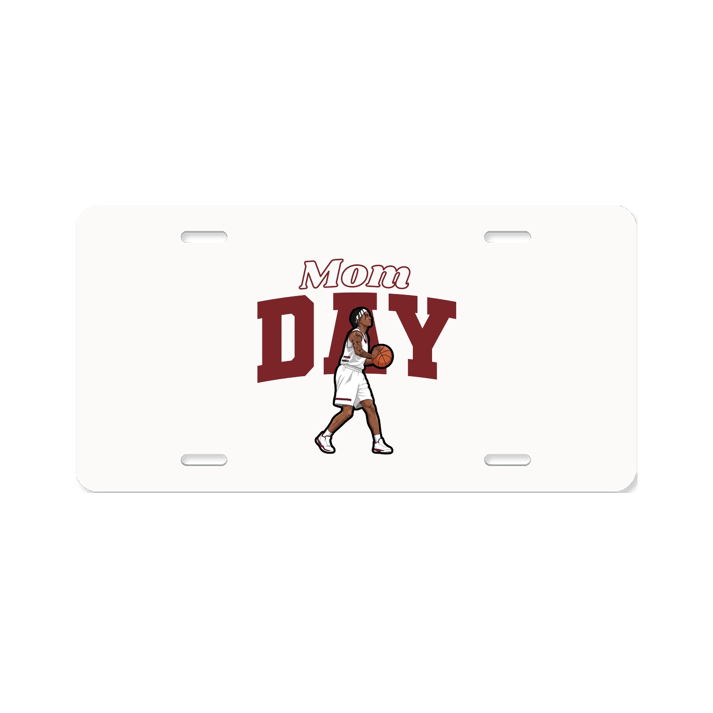 License Plate — Mothers Day Block in Classic
