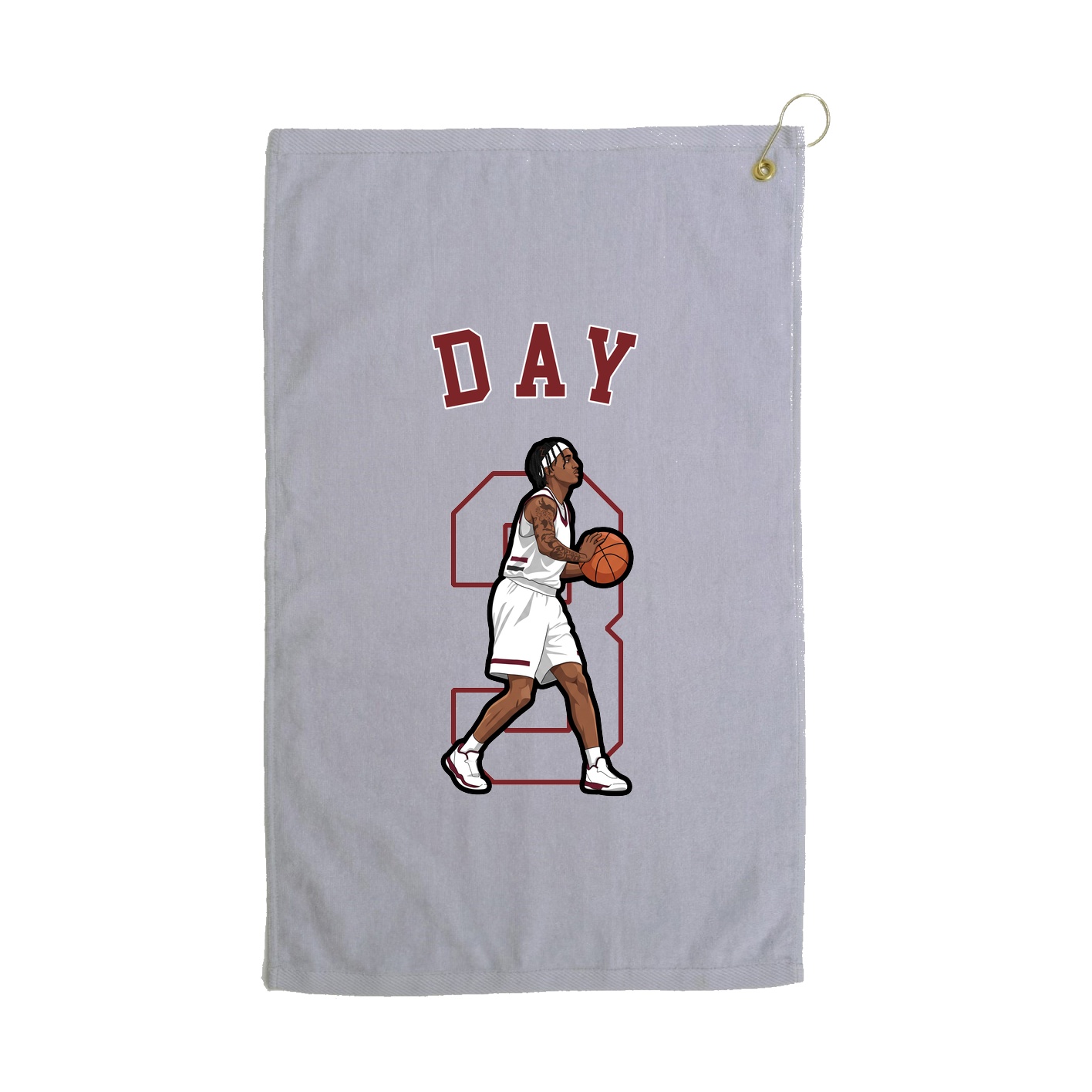 Golf Towel — Shirsey Arch in Grey