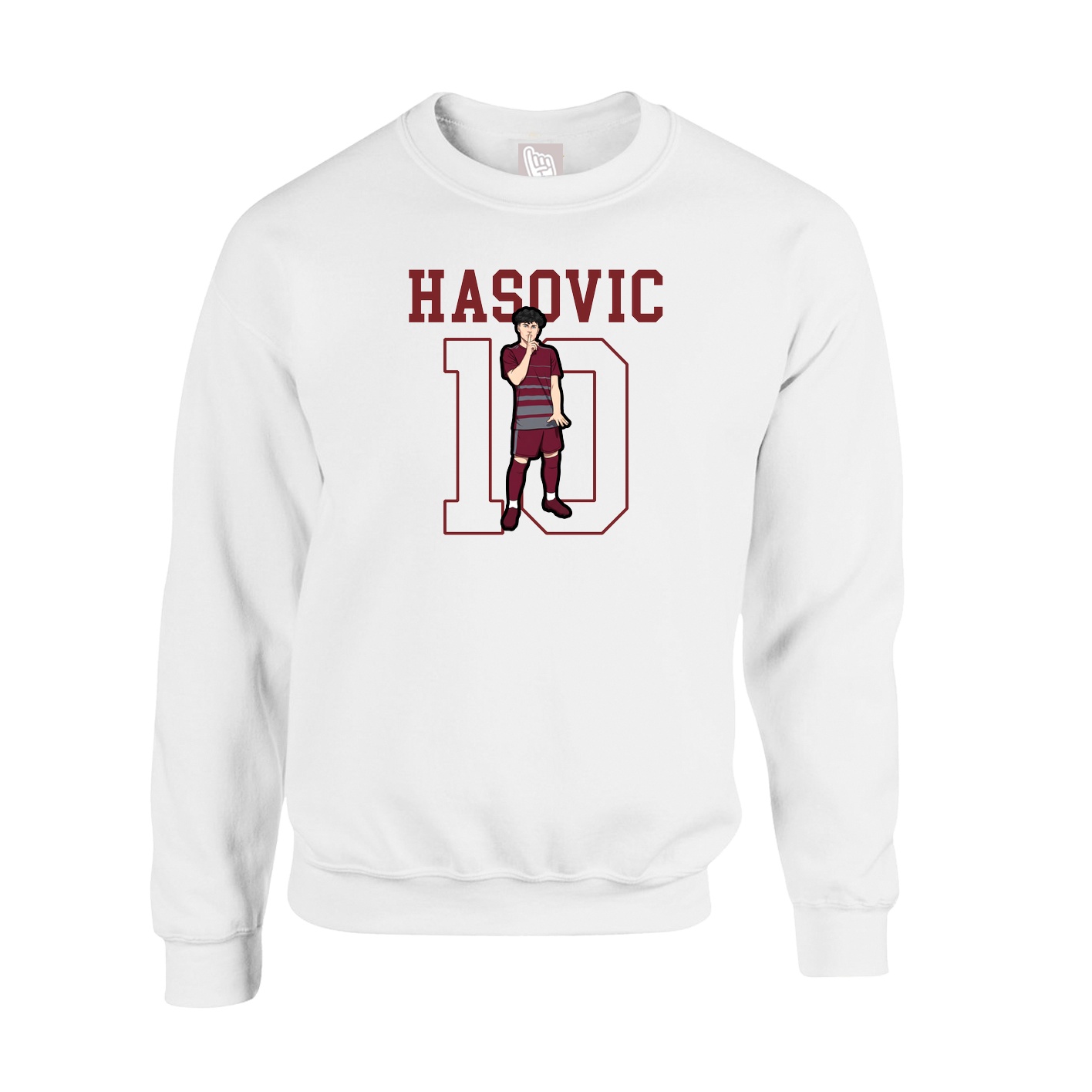 Fleece Crew — Shirsey in White