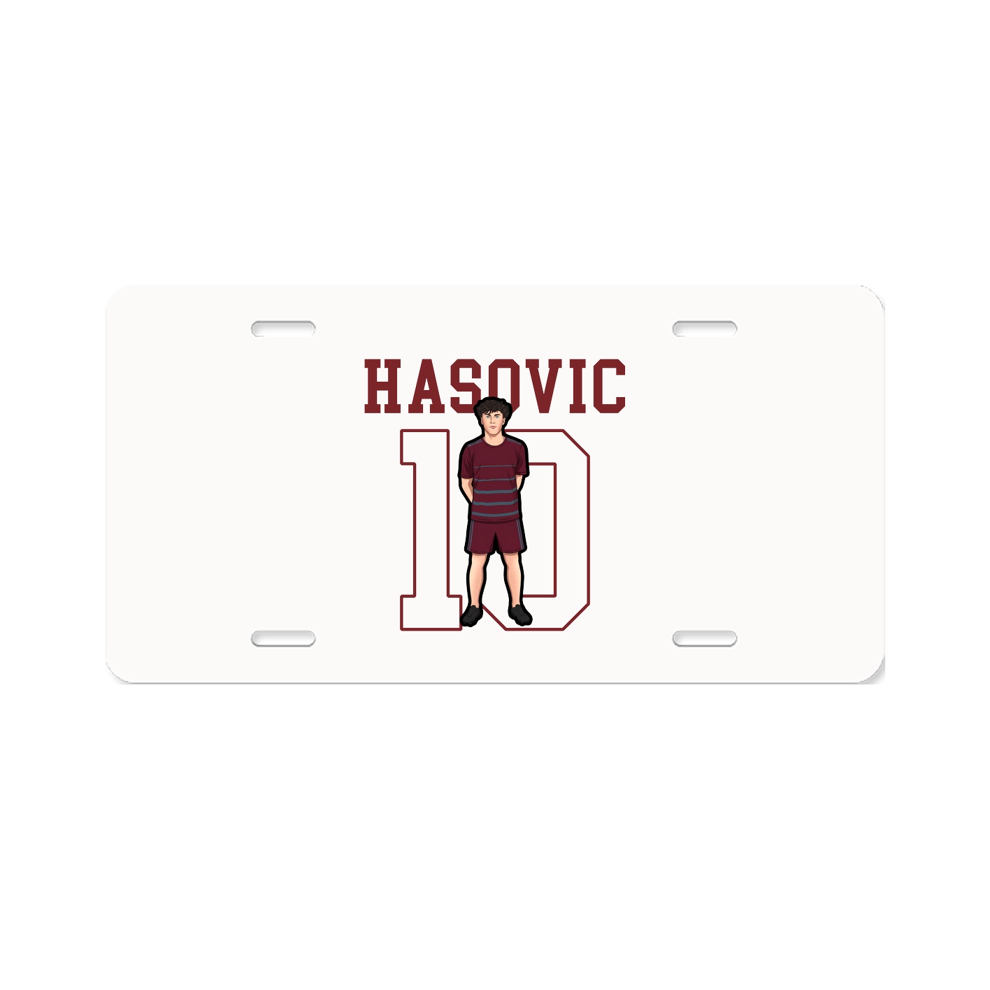 License Plate — Shirsey in Classic
