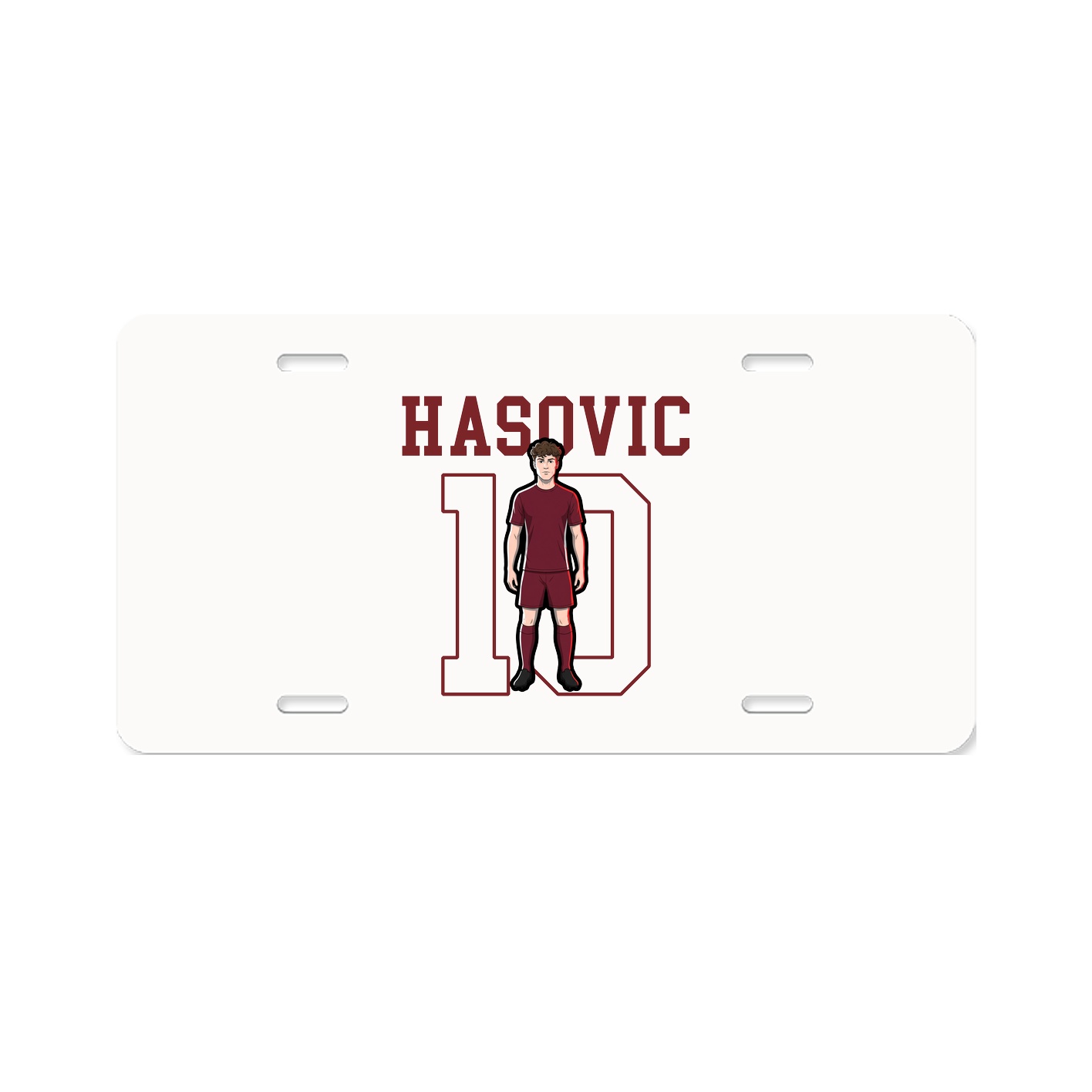 License Plate — Shirsey in Classic
