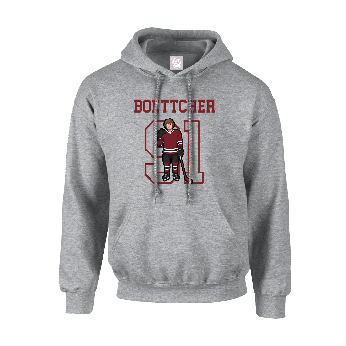 Hoodie — Shirsey in Grey