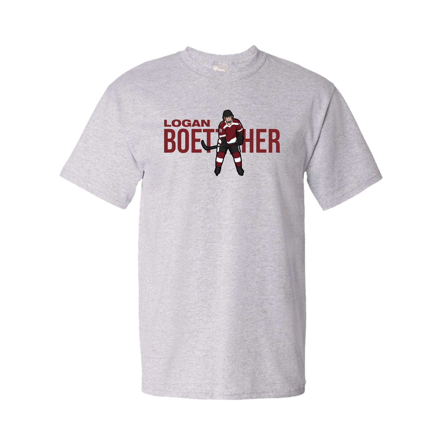 Tee — Player Name in Grey