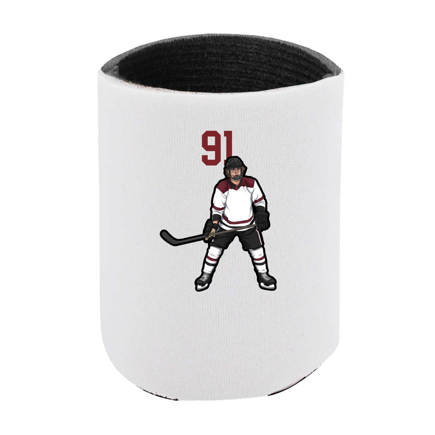 Can Holder — Number Top in White