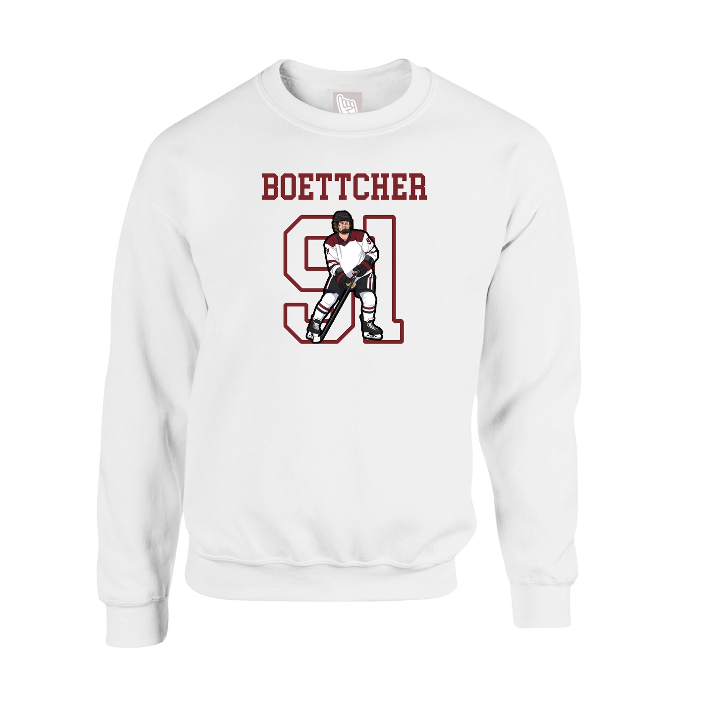 Fleece Crew — Shirsey in White