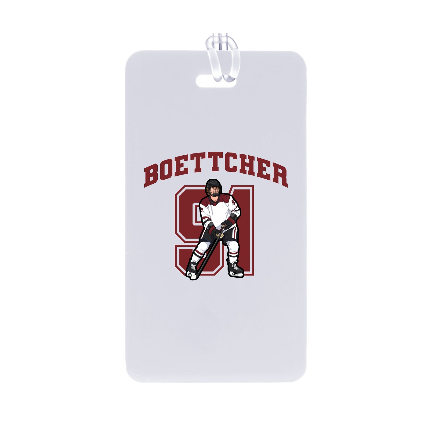 Bag Tag — Number in Classic