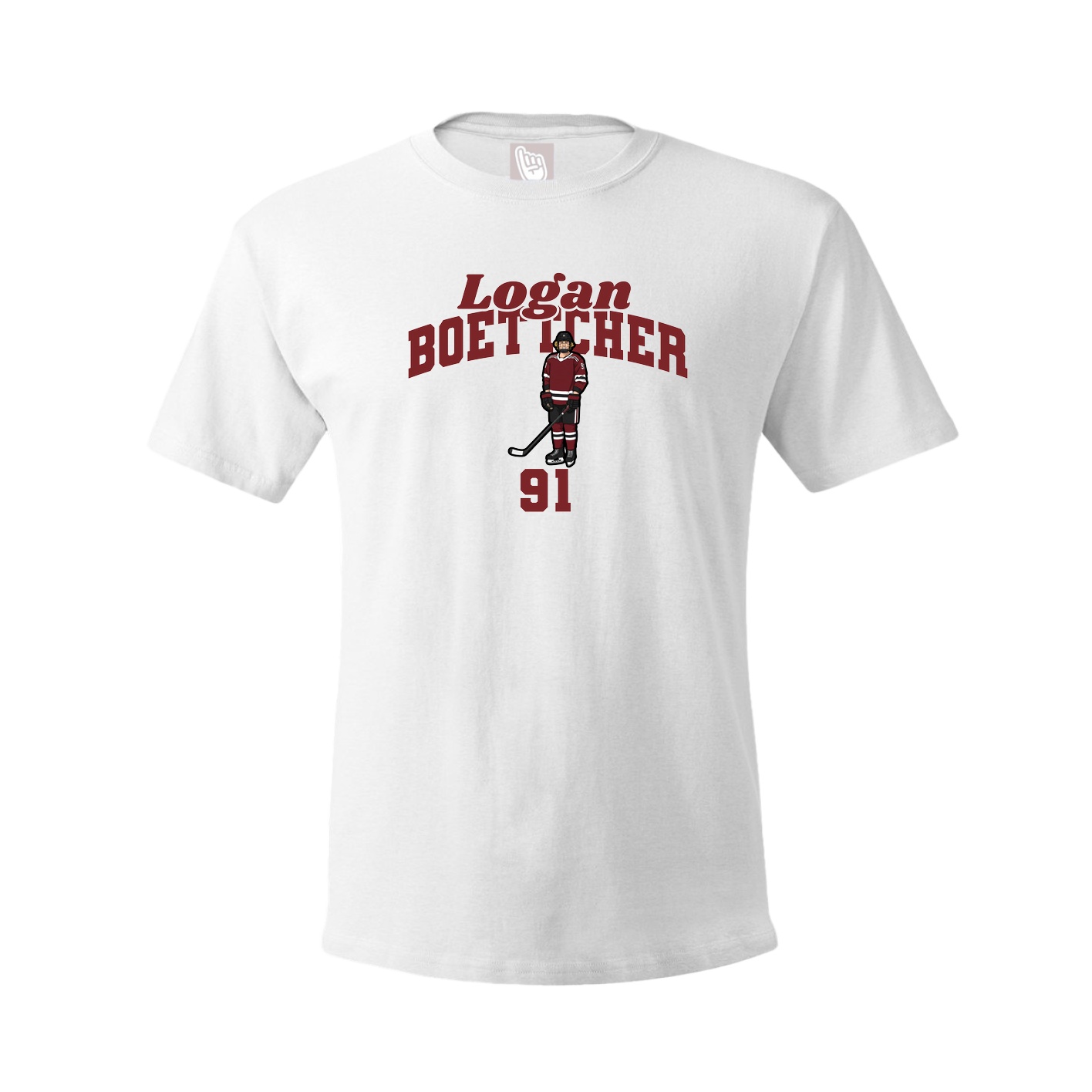 Youth Tee — Signature Arch in White
