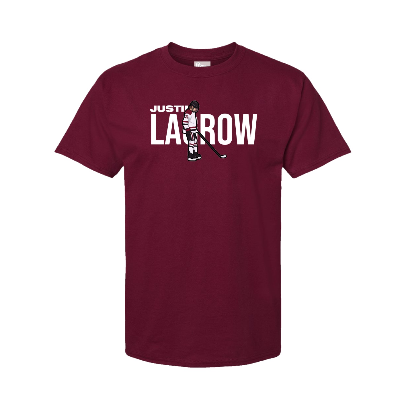 Youth Tee — Player Name in Cardinal