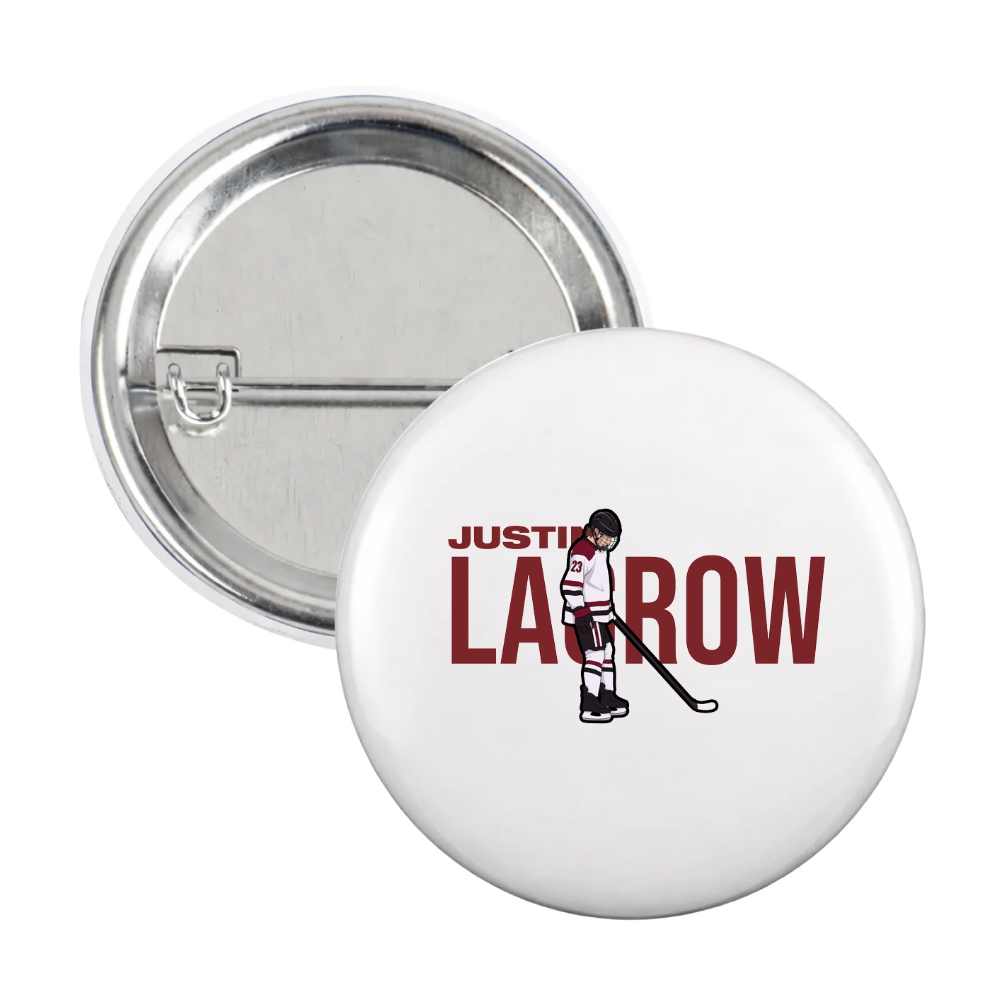 Game Day Button — Player Name in White