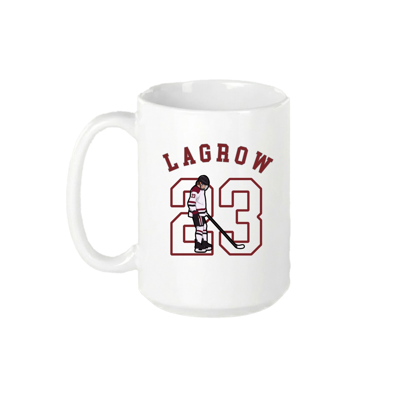 15oz Coffee Mug — Shirsey Arch in White