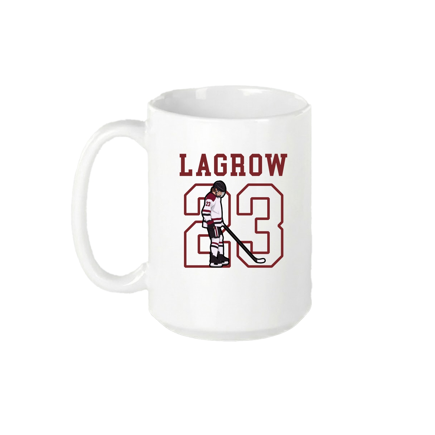 15oz Coffee Mug — Shirsey in White